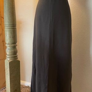 Banana Republic Charcoal full length Skirt